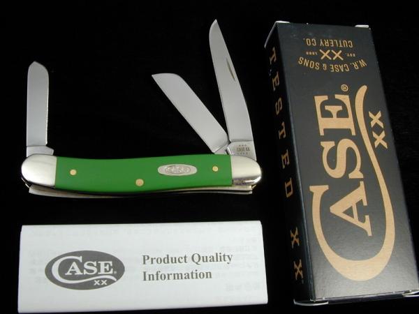 Case xx 2023 Green Synthetic Medium Stockman Knife 53392 USA Made NIB 4318 SS