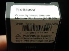 Case xx 2023 Green Synthetic Medium Stockman Knife 53392 USA Made NIB 4318 SS