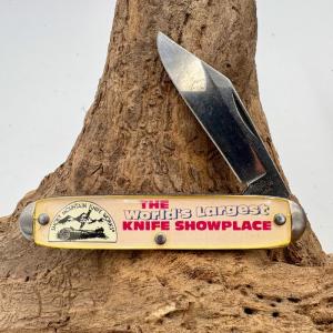 Smokey Mountain Knife Works Vintage Novelty Knife Co Pocket Knife USA 192