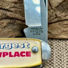 Smokey Mountain Knife Works Vintage Novelty Knife Co Pocket Knife USA  (192)