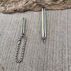 USA Keychain Pocket Knife Lot Of 2 Vintage Folding Knives Single Blade (8)