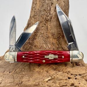 Rough Rider Split Back Whittler Red Bone RR282 Stainless Folding Knife 38