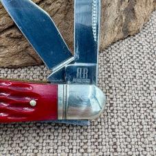 Rough Rider Split Back Whittler Red Bone RR282 Stainless Folding Knife (38)