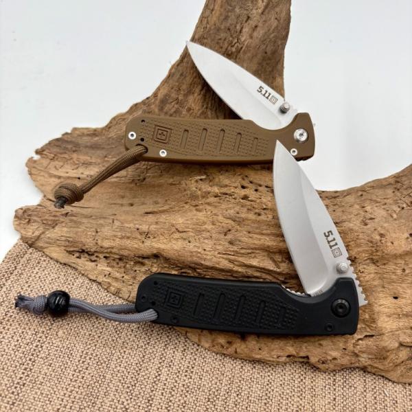 5.11 Tactical Icarus (2) DP Mini Folding Knives with 2.8" Drop Point Edge (199)