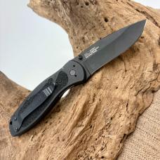 Kershaw Knives Blur Liner Lock Black Aluminum DLC Sandvik Stainless 1670BLK -126