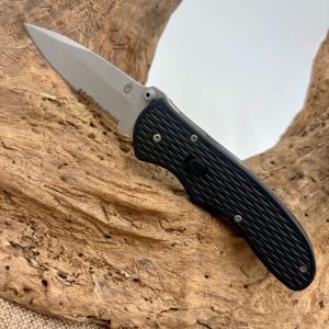 Gerber Fast Draw Spring Assisted Plain Edge Folding Pocket Knife 1911222A 201