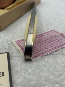 Vintage Schrade Scrimshaw (Eagle / Mayflower) 261SC 2 Blade Hunter New In Box Made In USA