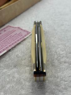 Vintage Schrade Scrimshaw (Eagle / Mayflower) 261SC 2 Blade Hunter New In Box Made In USA