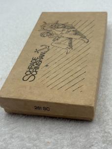 Vintage Schrade Scrimshaw (Eagle / Mayflower) 261SC 2 Blade Hunter New In Box Made In USA