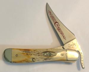 New Without Box 2007 Case Red Letter Stag Russlock