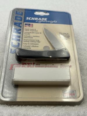 Vintage Schrade Lightweight 1 Blade Lockback New In Package Made In USA