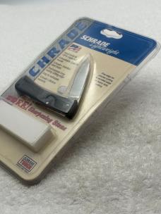 Vintage Schrade Lightweight 1 Blade Lockback New In Package Made In USA