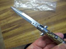 Italian 7 Inch Picklock Dolphin Maniago, Italy Gen. Stag/Antler UNUSED Beauty!