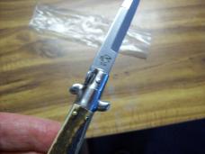 Italian 7 Inch Picklock Dolphin Maniago, Italy Gen. Stag/Antler UNUSED Beauty!
