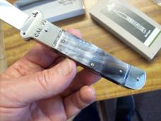 Hubertus Knife Shellpuller Patronenzieher Solingen Germany Brazilian Horn Large Size 11 UNUSED NIB.