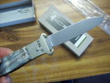 Hubertus Knife Shellpuller Patronenzieher Solingen Germany Brazilian Horn Large Size 11 UNUSED NIB.