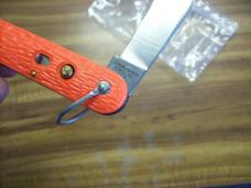 Vintage Orange Logan/Smyth Venice, FL. USA Vietnam Era Parachutists Knife W/Shroud Cutters UNUSED! 