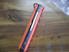 Vintage Orange Logan/Smyth Venice, FL. USA Vietnam Era Parachutists Knife W/Shroud Cutters UNUSED! 