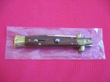 Vintage 9" Rosewood Bayonet BLADE ITALIAN STILETTO Switchblade Knife