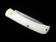 Case xx John Deere White and Green Synthetic Sod Buster Jr Knife 82772 USA Made NIB 4137 SS