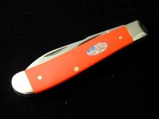 Case xx American Workman Red Synthetic Mini Trapper Knife Flag Shield 73927 USA Made NIB 4207CS 2024