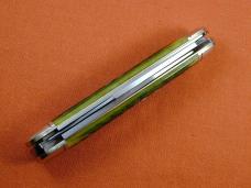 Great Eastern Cutlery GEC Green Jigged Bone Fairway and Clubhouse Knife Made in USA 351325