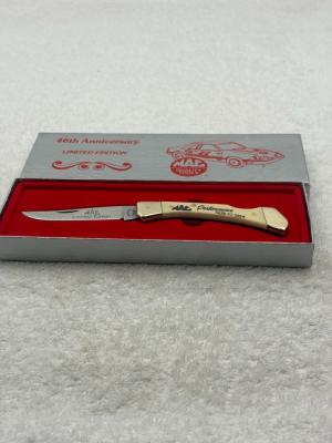 Vintage Imperial 1984 46th Anniversary Limited Edition MAC Tools 1 Blade Lock Back Folder USA
