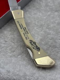 Vintage Imperial 1984 46th Anniversary Limited Edition MAC Tools 1 Blade Lock Back Folder USA