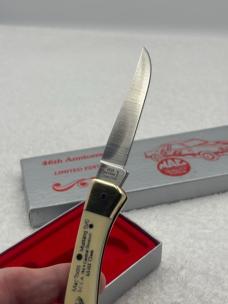 Vintage Imperial 1984 46th Anniversary Limited Edition MAC Tools 1 Blade Lock Back Folder USA