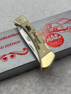 Vintage Imperial 1984 46th Anniversary Limited Edition MAC Tools 1 Blade Lock Back Folder USA