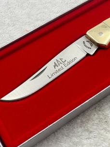 Vintage Imperial 1984 46th Anniversary Limited Edition MAC Tools 1 Blade Lock Back Folder USA
