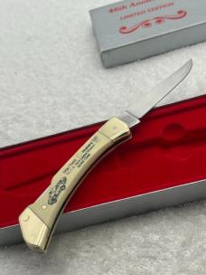 Vintage Imperial 1984 46th Anniversary Limited Edition MAC Tools 1 Blade Lock Back Folder USA