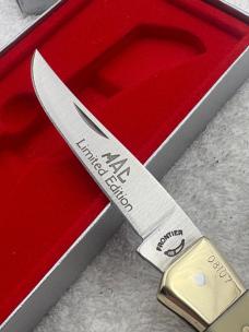 Vintage Imperial 1984 46th Anniversary Limited Edition MAC Tools 1 Blade Lock Back Folder USA
