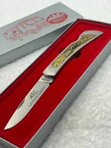 Vintage Imperial 1984 45th Anniversary Limited Edition MAC Tools 1 Blade Lock Back Folder USA
