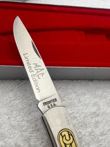 Vintage Imperial 1984 45th Anniversary Limited Edition MAC Tools 1 Blade Lock Back Folder USA