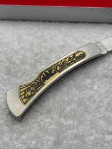 Vintage Imperial 1984 45th Anniversary Limited Edition MAC Tools 1 Blade Lock Back Folder USA