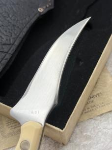 Schrade USA Scrimshaw 152SC Sharpfinger #09187 Fixed Blade Sheath Knife New In Box (#3)