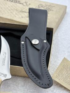 Schrade USA Scrimshaw Fixed Blade Sheath Sailing Ship / Whalers New In Box (#2)
