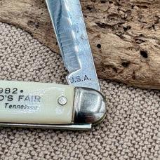 1982 WORLD’S FAIR Knoxville Tennessee Pocket Knife 1 Blade Made In USA (225)