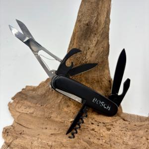 Barlow Solingen Vintage Black 5 Blade Multi Tool Pocket Knife scissors 228
