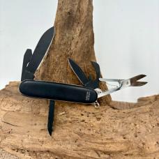 Barlow Solingen Vintage Black 5 Blade Multi Tool Pocket Knife scissors (228)