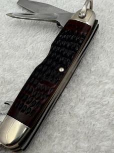 Case XX 1980 10 Dot 640045 R Vintage 4 Blade Camp Knife (#55)