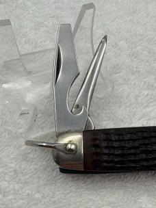 Case XX 1980 10 Dot 640045 R Vintage 4 Blade Camp Knife (#55)