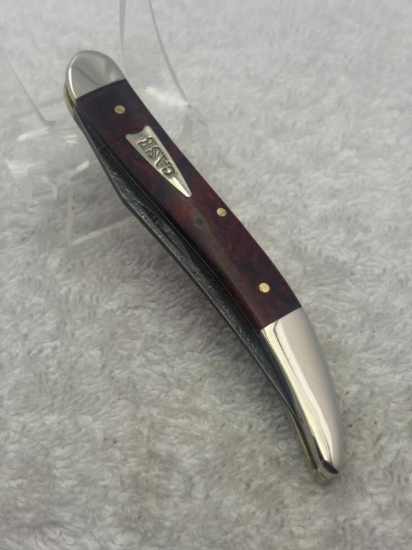 Case XX 2021 9 Dot 1 Blade Med Size Toothpick 710094DAM with Damascus Blade (#32)