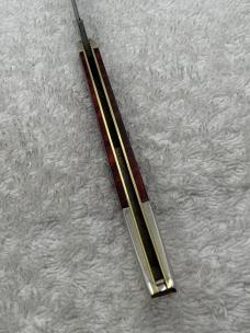 Case XX 2021 9 Dot 1 Blade Med Size Toothpick 710094DAM with Damascus Blade (#32)