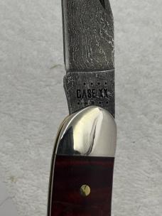 Case XX 2021 9 Dot 1 Blade Med Size Toothpick 710094DAM with Damascus Blade (#32)