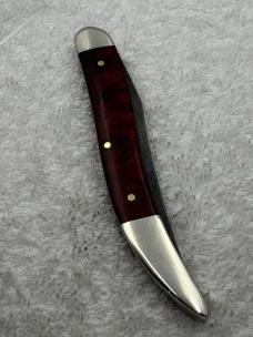 Case XX 2021 9 Dot 1 Blade Med Size Toothpick 710094DAM with Damascus Blade (#32)