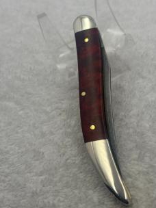 Case XX 2021 9 Dot 1 Blade Med Size Toothpick 710094DAM with Damascus Blade (#32)