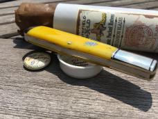 Great Eastern Cutlery Northfield 976119 Allegheny Texas Yellow Rose Bone