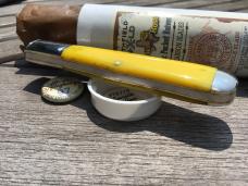 Great Eastern Cutlery Northfield 976119 Allegheny Texas Yellow Rose Bone